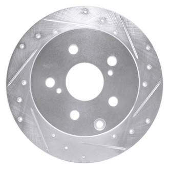 DFC® - Premium Drilled and Slotted Rear Passenger Side Brake Rotor