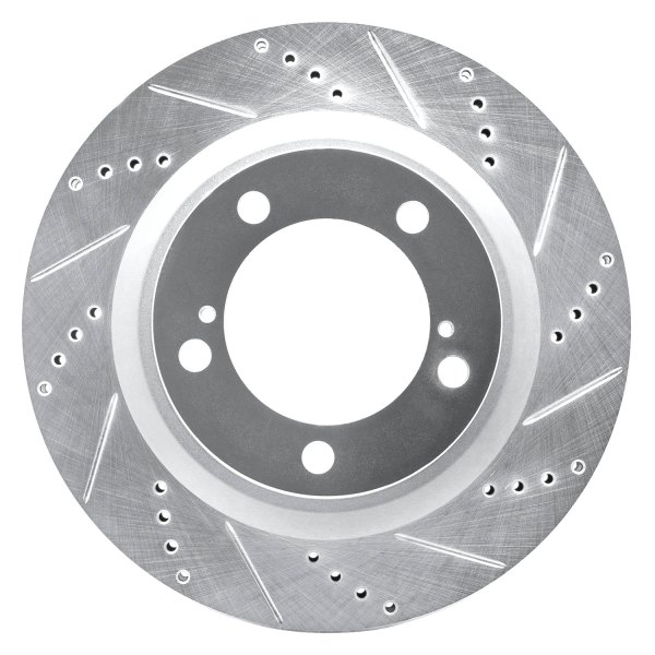 DFC® - Premium Drilled and Slotted Front Brake Rotor