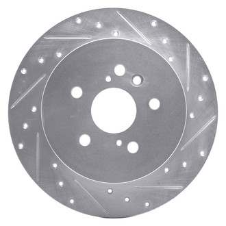 DFC® - Premium Drilled and Slotted Rear Passenger Side Brake Rotor