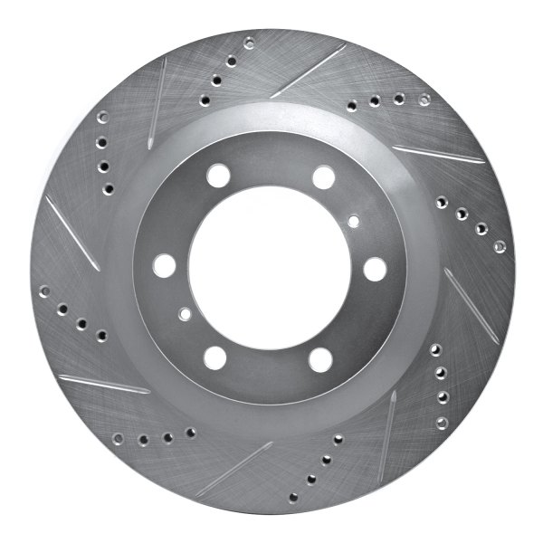 DFC® - Premium Drilled and Slotted Front Brake Rotor