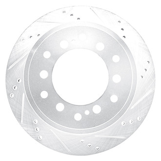DFC® - Premium Drilled and Slotted Rear Passenger Side Brake Rotor