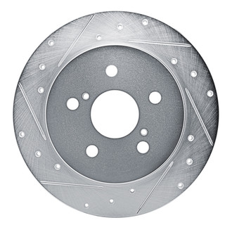 DFC® - Premium Drilled and Slotted Rear Driver Side Brake Rotor
