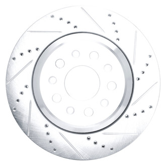 DFC® - Premium Drilled and Slotted Rear Passenger Side Brake Rotor