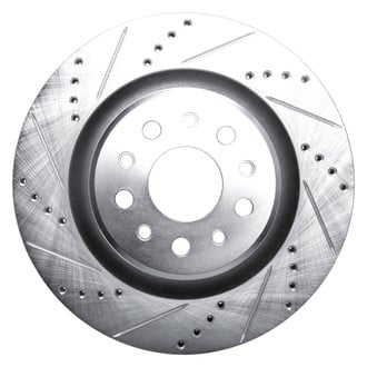 DFC® - Premium Drilled and Slotted Rear Driver Side Brake Rotor