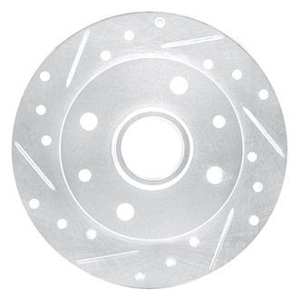 DFC® - Premium Drilled and Slotted Rear Driver Side Brake Rotor