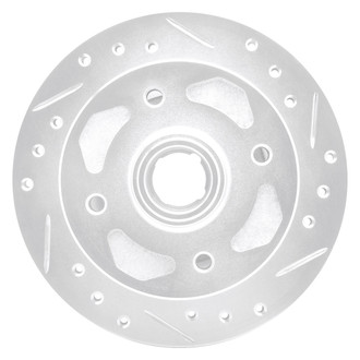 DFC® - Premium Drilled and Slotted Front Passenger Side Brake Rotor