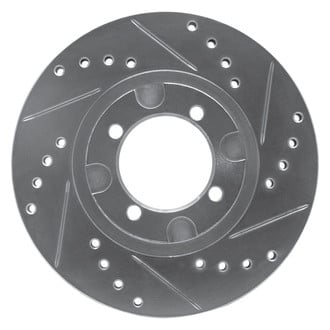 DFC® - Premium Drilled and Slotted Front Brake Rotor