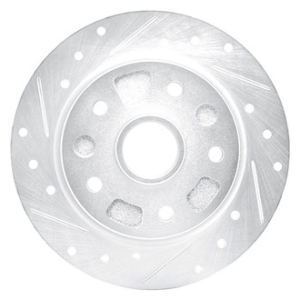 DFC® - Premium Drilled and Slotted Rear Driver Side Brake Rotor