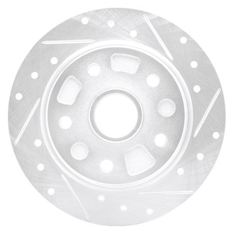 DFC® - Premium Drilled and Slotted Rear Passenger Side Brake Rotor