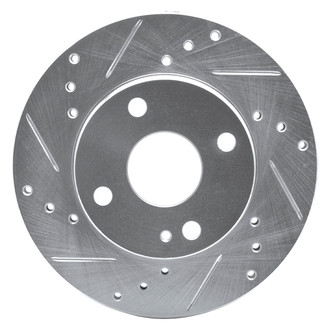 DFC® - Premium Drilled and Slotted Front Driver Side Brake Rotor