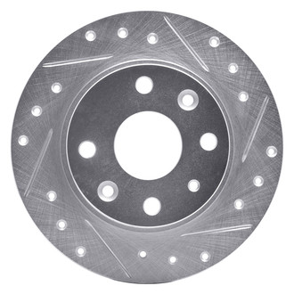 DFC® - Premium Drilled and Slotted Rear Passenger Side Brake Rotor