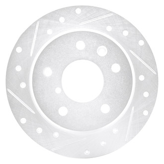 DFC® - Premium Drilled and Slotted Rear Driver Side Brake Rotor