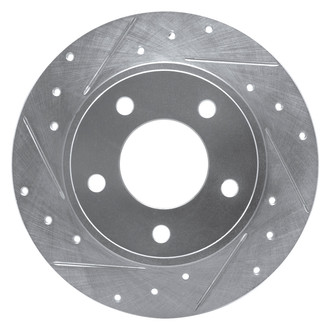 DFC® - Premium Drilled and Slotted Rear Driver Side Brake Rotor