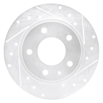 DFC® - Premium Drilled and Slotted Rear Passenger Side Brake Rotor