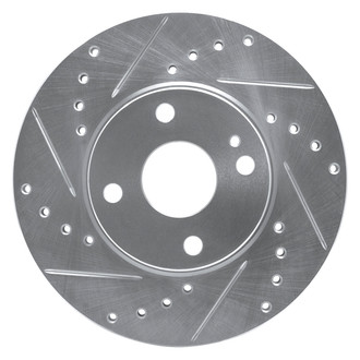 DFC® - Premium Drilled and Slotted Front Driver Side Brake Rotor