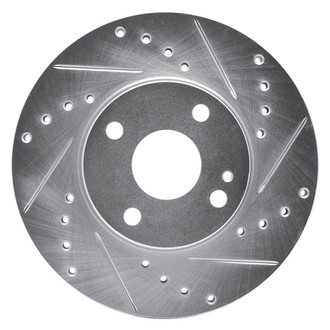DFC® - Premium Drilled and Slotted Front Passenger Side Brake Rotor