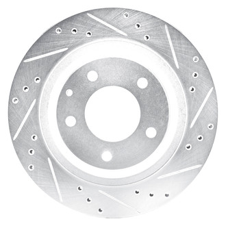 DFC® - Premium Drilled and Slotted Rear Passenger Side Brake Rotor