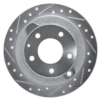 DFC® - Premium Drilled and Slotted Rear Driver Side Brake Rotor