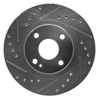 DFC® - Premium Drilled and Slotted Front Brake Rotor