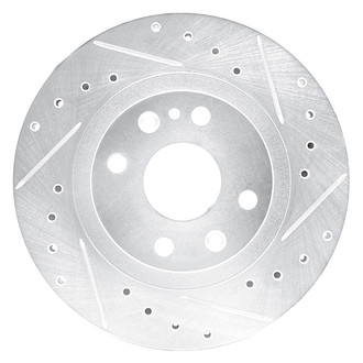 DFC® - Premium Drilled and Slotted Front Passenger Side Brake Rotor