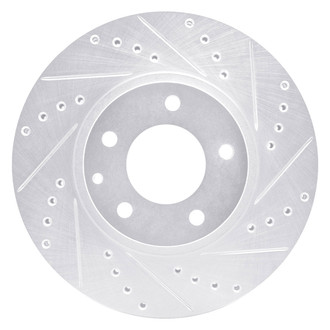 DFC® - Premium Drilled and Slotted Front Passenger Side Brake Rotor