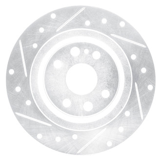 DFC® - Premium Drilled and Slotted Rear Driver Side Brake Rotor
