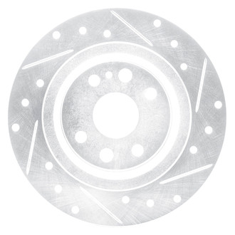 DFC® - Premium Drilled and Slotted Rear Passenger Side Brake Rotor