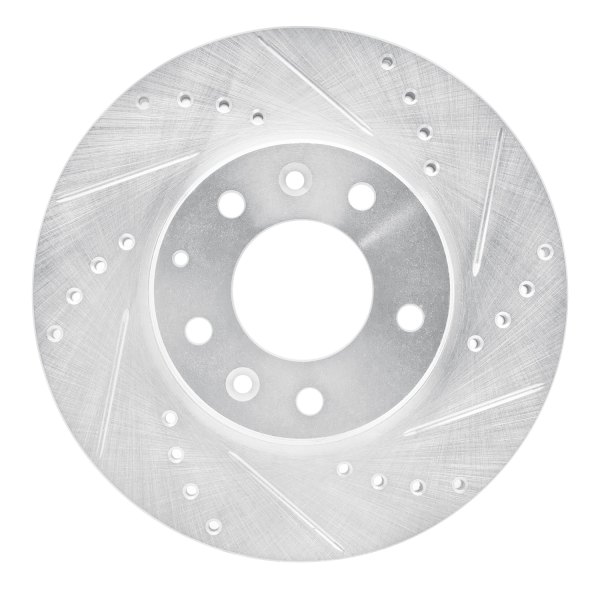 DFC® - Premium Drilled and Slotted Front Brake Rotor