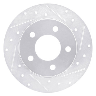 DFC® - Premium Drilled and Slotted Rear Passenger Side Brake Rotor