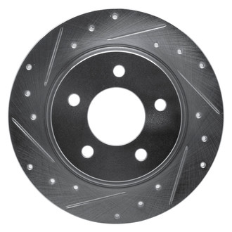 DFC® - Premium Drilled and Slotted Rear Driver Side Brake Rotor