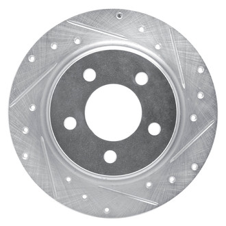 DFC® - Premium Drilled and Slotted Rear Passenger Side Brake Rotor