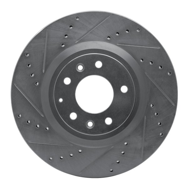 DFC® - Premium Drilled and Slotted Front Brake Rotor