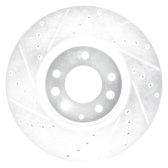 DFC® - Premium Drilled and Slotted Front Driver Side Brake Rotor