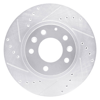 DFC® - Premium Drilled and Slotted Front Driver Side Brake Rotor
