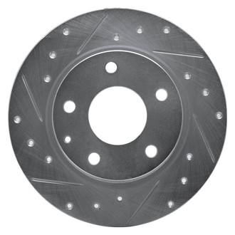 DFC® - Premium Drilled and Slotted Rear Driver Side Brake Rotor