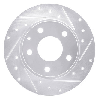 DFC® - Premium Drilled and Slotted Rear Passenger Side Brake Rotor