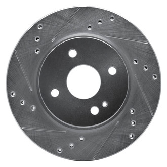 DFC® - Premium Drilled and Slotted Front Brake Rotor