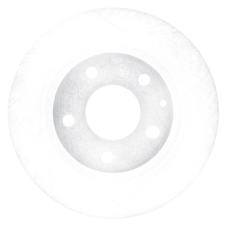 DFC® - Premium Drilled and Slotted Rear Passenger Side Brake Rotor