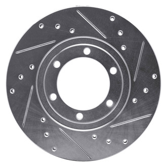 DFC® - Premium Drilled and Slotted Front Passenger Side Brake Rotor
