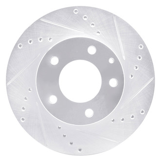 DFC® - Premium Drilled and Slotted Front Passenger Side Brake Rotor