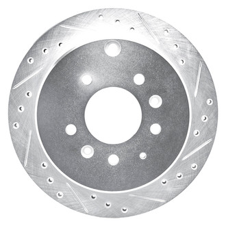 DFC® - Premium Drilled and Slotted Rear Passenger Side Brake Rotor