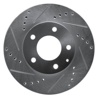 DFC® - Premium Drilled and Slotted Front Brake Rotor