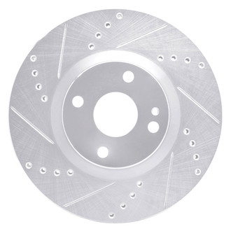 DFC® - Premium Drilled and Slotted Front Driver Side Brake Rotor