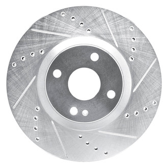 DFC® - Premium Drilled and Slotted Front Passenger Side Brake Rotor