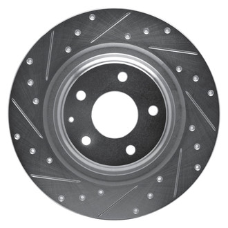 DFC® - Premium Drilled and Slotted Rear Driver Side Brake Rotor