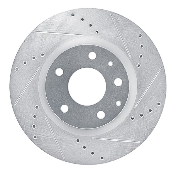 DFC® - Premium Drilled and Slotted Front Brake Rotor