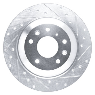 DFC® - Premium Drilled and Slotted Rear Passenger Side Brake Rotor