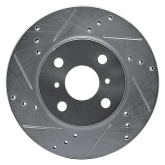 DFC® - Premium Drilled and Slotted Front Brake Rotor