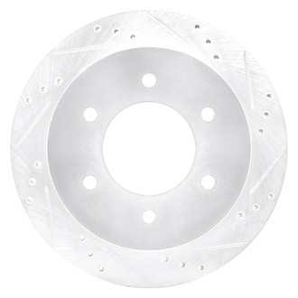 DFC® - Premium Drilled and Slotted Rear Passenger Side Brake Rotor