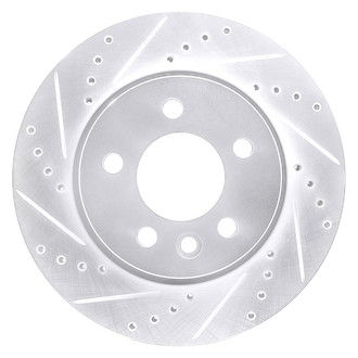 DFC® - Premium Drilled and Slotted Front Driver Side Brake Rotor